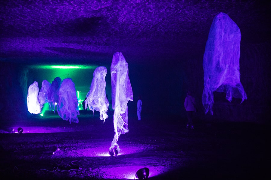 Art installation at Subsurface